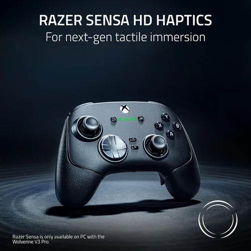 Vista 4 de Razer Wolverine V3 Pro Wireless Gaming Controller Licensed for Xbox Series XS, Xbox One, Windows PC - 6 Remappable Buttons - Fast Triggers