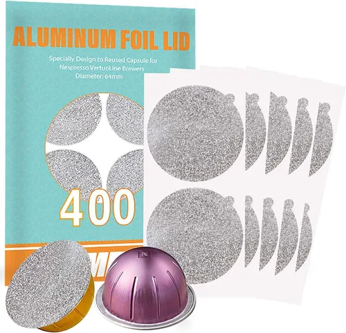 Vista 9 de CAPMESSO Kit de recarga de cápsula Vertuoline reutilizable, 2024 innovador para sello más rápido, cápsulas reutilizables Vertuoline con cepillo