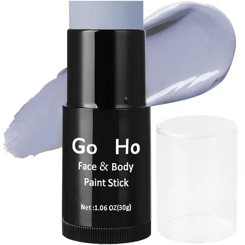 Vista 19 de Go Ho Barra de Pintura Facial Verde Amazon Mezclable en Crema (1.06 Oz), Pintura Corporal Verde Amazon de Cobertura Completa para Adultos y Niños