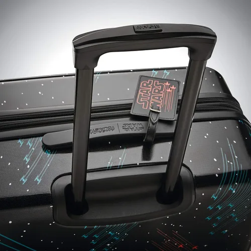 Vista 4 de American Tourister - Maleta de material duro y rígido con ruedas giratorias, diseño de Star Wars
