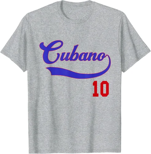 Vista 3 de Camiseta de hombre Cubano de Béisbol con argot Asere Cubano Cuba, Blanco, S