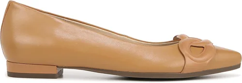 Vista 5 de Vionic Zapatos planos de ballet Arielle para mujer, con puntera puntiaguda, que incluyen una plantilla de soporte de arco integrada que corrige