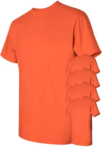 Vista 200 de Gildan Camiseta G500 para hombre Ceniza/baya