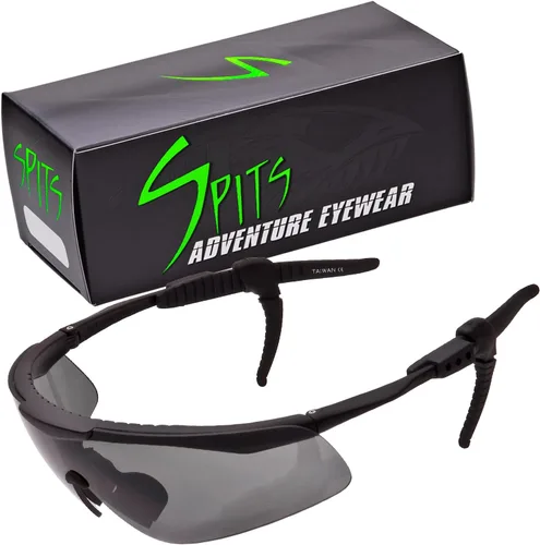 Vista 2 de VELO-RAPTOR Kit de gafas de sol, 5 lentes y estuche rígido, Mate negro