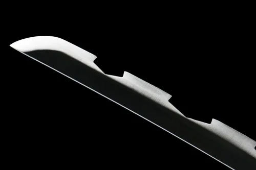 Vista 4 de Espada japonesa de anime, katana samurái de acero al carbono 1045 forjada a mano, espada japonesa hecha a mano de espiga completa, katana práctica