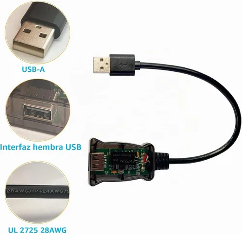 Vista 4 de DSD TECH SH-G01L USB Aislador Soporta USB 2.0 480Mbps Aislamiento de Alta Velocidad
