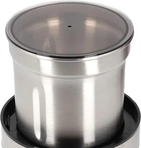 Vista 8 de SUNGOOYUE Versatile Dry Bean Grinder, Coffee Grinding Machine with Stainless Steel Vane/Wing for Kitchen Shop, 100g Capacity