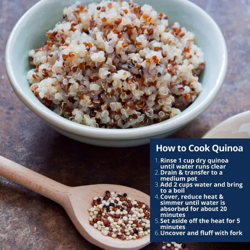 Vista 5 de Cucina & Amore Orgánica Tricolor Quinoa 8 Pack
