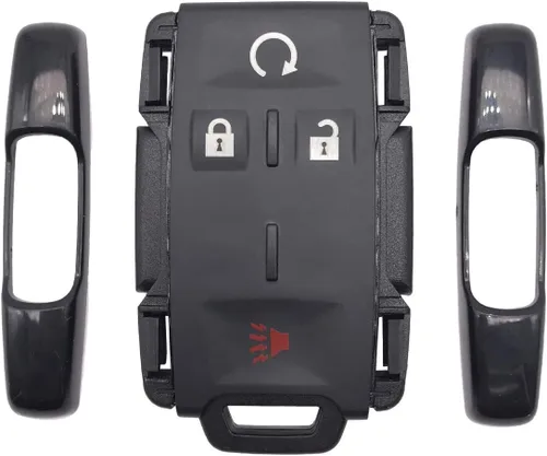 Vista 2 de Horande Funda de repuesto para llavero para Chevy Silverado Colorado GMC Sierra 1500 2500 Canyon sin llave