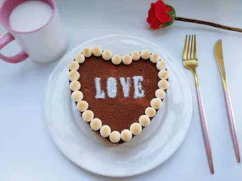 Vista 7 de Mini molde de silicona de 4 pulgadas para tartas de corazón, paquete de 2 moldes antiadherentes para el día de San Valentín, aniversario
