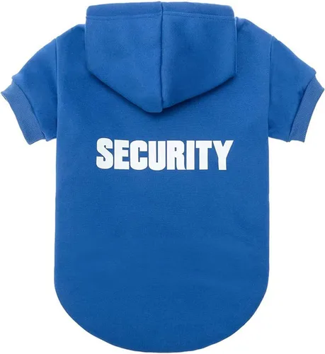 Vista 9 de BINGPET - Sudaderas con capucha de seguridad para perros, suéter para cachorros, abrigos para perros para clima frío, suéter con capucha de forro