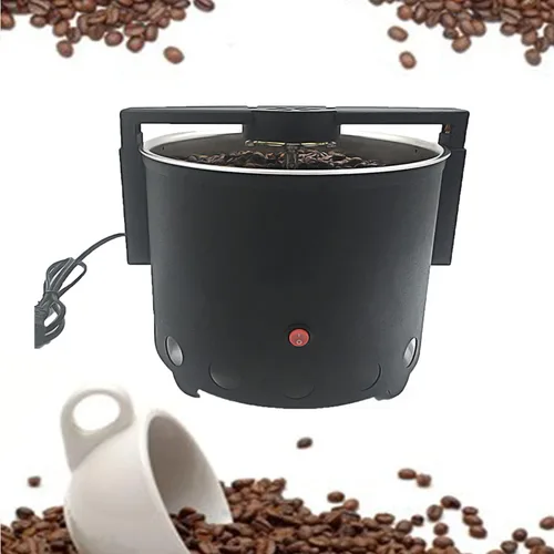 Vista 8 de Enfriador de grano de café de 1.1LB Máquina de enfriamiento de tostado eléctrico Placa de enfriamiento de grano de café giratoria con pantalla