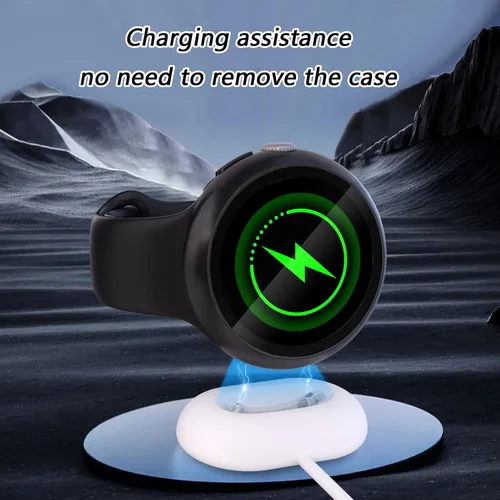 Vista 7 de Magnetic Charging Adapters Connector for Smartwatch Models Facilitates Charging Without Protective Case