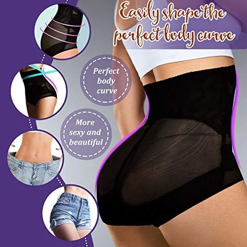 Vista 7 de 2 pares de pantalones moldeadores de compresión para adelgazar