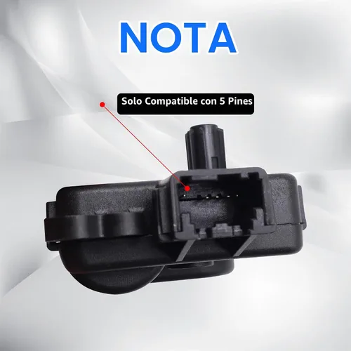 Vista 4 de Actuador de puerta de mezcla de calentador HVAC con engranaje 68224186AA 604-057 compatible con Jeep Grand Cherokee 2014-2021 Grand Cherokee WK 2022