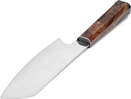 Vista 4 de Cuchillos de cocina Curvos Cuchillo de Acción de Chef con hoja afilada ultra fina y ligera de 6 pulgadas