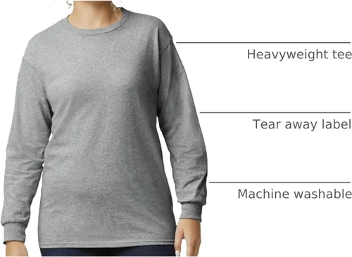 Vista 88 de Gildan - Camiseta de manga larga de algodón ultra estilo G2400 para adultos, paquete múltiple