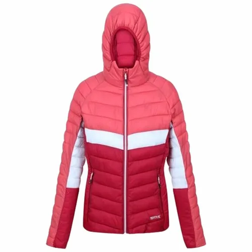 Vista 6 de Chaqueta Deportiva para Mujer Regatta Harrock II Rumba Rosa