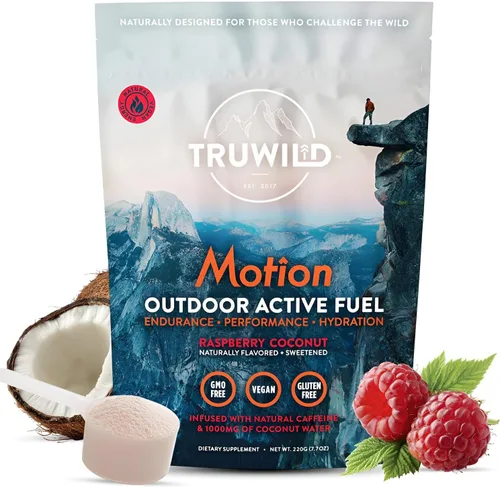 Vista 6 de TruWild Motion - Paquete de 3 polvos veganos naturales a base de plantas para hombres y mujeres, suplemento de energía limpia con electrolitos