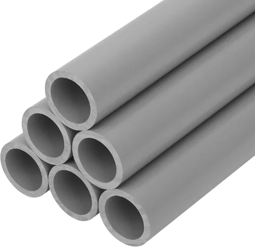 Vista 19 de 4 tubos de PVC de 1-1/2 pulgadas de largo, tubo rígido de PVC Sch40 de 17 pulgadas de largo, tubos redondos de tubería para instalación de cableado