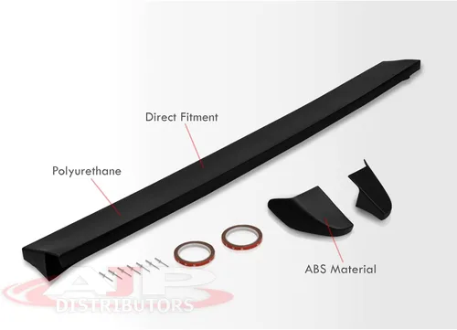 Vista 3 de Aleta Trasera Superior del Maletero Estilo SS Intimidator Compatible/Reemplazo para Silverado Sierra 1500 Fleetside 1999 2000 2001 2002 2003 2004