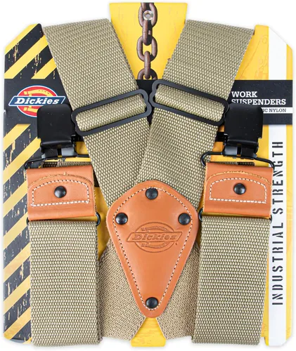 Vista 16 de Dickies Tirantes de fuerza industrial para hombre - Soporte de clip resistente