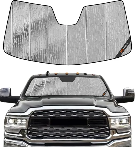 Vista 25 de Parasol de parabrisas Pigenius para Dodge Ram 2500/3500 2003-2009 - Protección