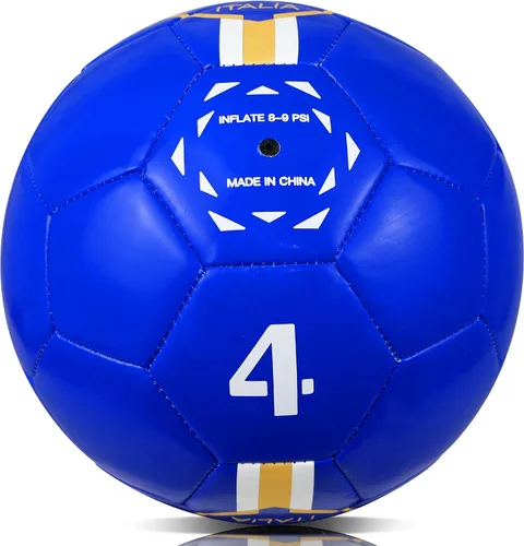 Vista 5 de Runleaps Futsal Ball,Futsal Soccer Ball,Great for Indoor or Outdoor,Low Bounce Size 4 for Training,Playing