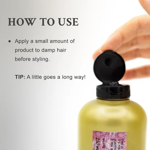 Vista 5 de Davines This Is A Curl Building Serum, definición de rizos de fijación media y elasticidad, mejora los rizos, bloquea el encrespamiento y añade