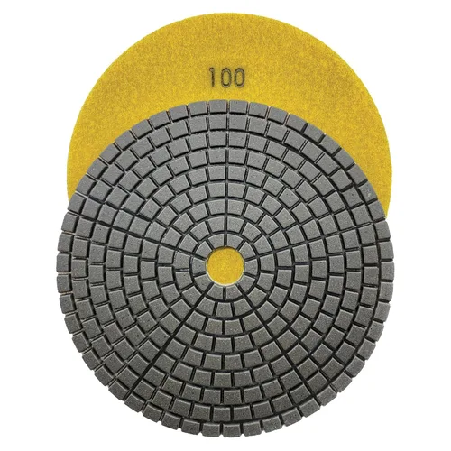 Vista 31 de Juego de almohadillas de pulido de piedra seca de 4 pulgadas (grano 50, 100, 200, 400, 800) - para encimeras de granito, mármol y hormigón