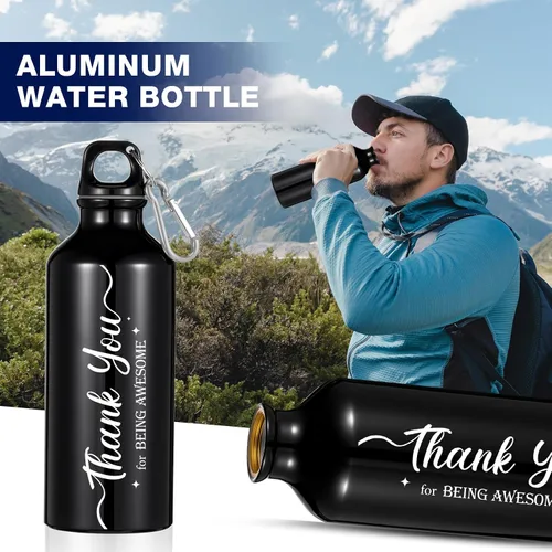 Vista 4 de Zhehao 10 botellas de agua de agradecimiento a los empleados para graduación, regalos de agradecimiento para personal, compañeros de trabajo