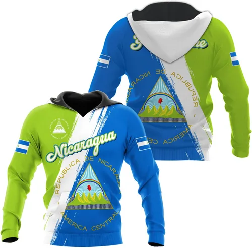 Vista 5 de Camisa personalizada de Nicaragua con bandera de Nicaragua para hombres y mujeres, camiseta de Nicaragua, camiseta de Nicaragua