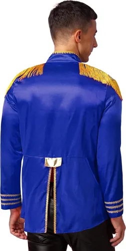 Vista 2 de Chaqueta de pimienta SGT para hombre y adulto, estrella de la música hippie de los años 60, Halloween, Navidad, SGT