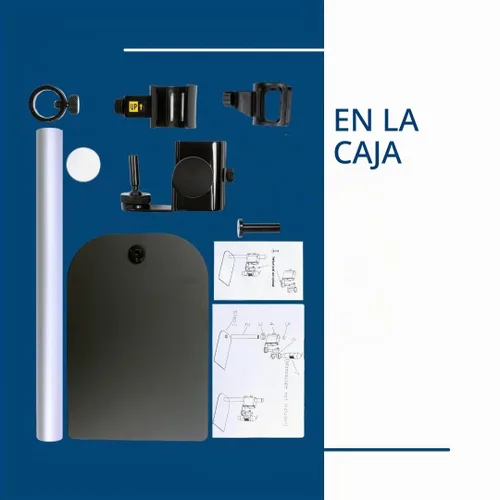 Vista 6 de Dunwell Tech, Inc MS35B - Soporte vertical con ajuste de enfoque para Dino-Lite
