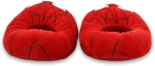 Vista 4 de Marvel Avengers Mooshy - Pantuflas de felpa para hombre