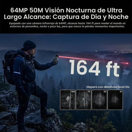 Vista 18 de FOSSIBOT F115 ultra 5G 20000mAh/33W de imágenes térmicas rugosas Android 16 Gris
