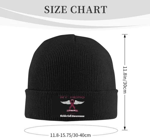 Vista 3 de Gorro unisex elástico, suave y cálido, gorro de punto para hombres y mujeres