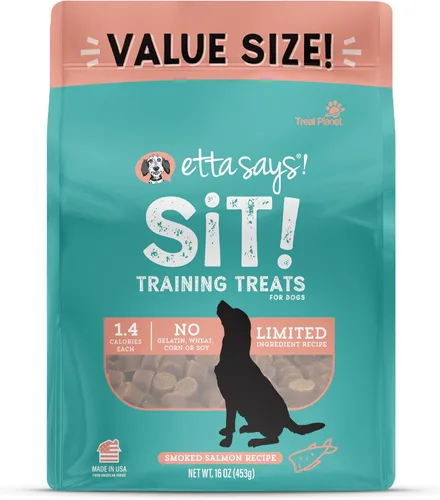 Vista 9 de etta says! Golosinas de entrenamiento para sentarse, tocino, queso