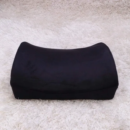 Vista 6 de EXCEART Almohada lumbar gruesa de espuma viscoelástica para silla de oficina, almohada de coxis para dolor de espalda baja