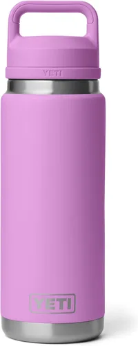 Vista 12 de YETI Rambler - Botella de 26 oz, aislada al vacío, de acero inoxidable con tapa Chug, color negro