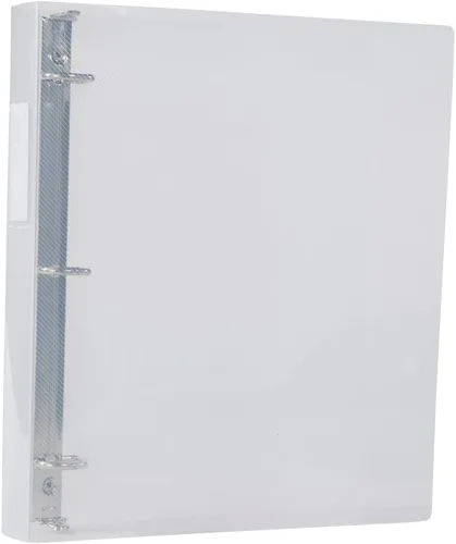 Vista 7 de Filexec Products 50471-6223 - Carpeta de anillas de 1.5 pulgadas, translúcida, paquete de 6