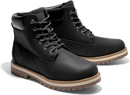 Vista 6 de Bruno Marc Botas clásicas de invierno y otoño para hombre, botas de trabajo al aire libre 2.0