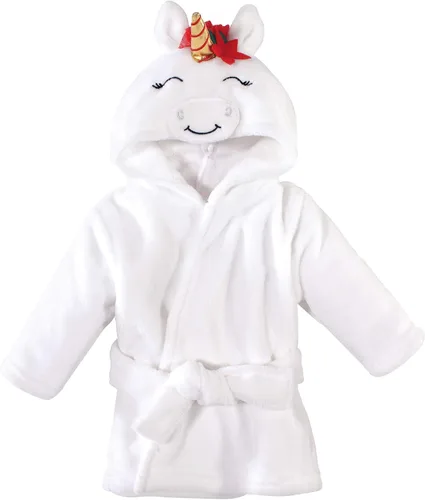 Vista 14 de Hudson Baby - Bata de baño unisex de peluche con cara de animal para bebé Azteca