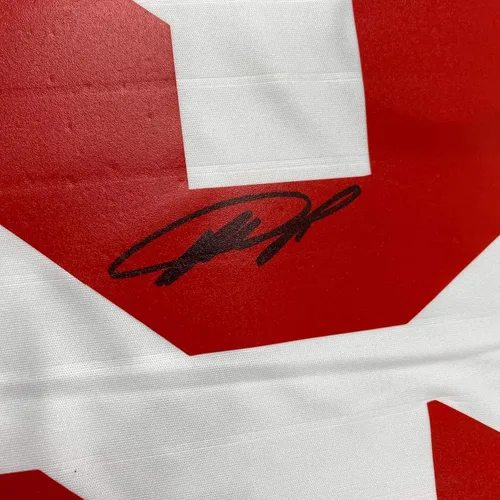 Vista 3 de Camiseta de fútbol blanca con Autógrafo Ricardo Kaka AC Milan Beckett BAS COA