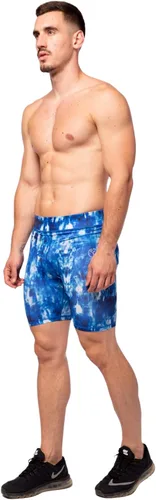 Vista 2 de Kapow Meggings Pantalones cortos de compresión para hombre con bolsillos