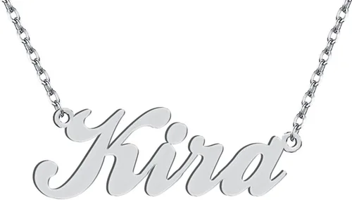 Vista 297 de Personalized Custom Name Pendant Necklace Stainless Steel for Women