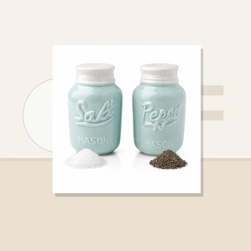 Vista 7 de Comfify - Salero y pimentero, diseño clásico de tarro, adorable jarro decorativo de estilo clásico, rústico, chic, hechos en cerámica resistente