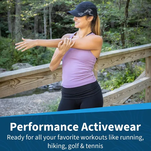 Vista 6 de TrailHeads Sombrero plegable para correr para mujer Gorra de verano con protección UV