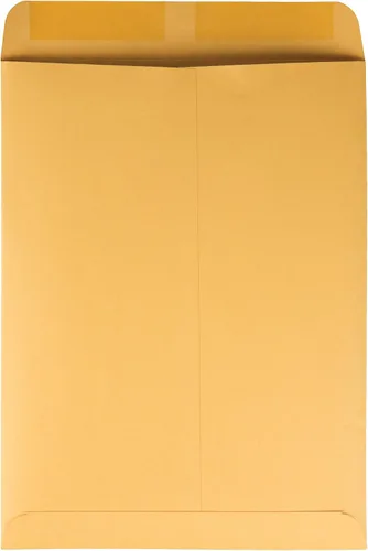 Vista 2 de Quality Park Heavyweight Catalog Envelopes, Gummed, Brown Kraft, 10 x 13, 250 per Box, (41665) (Pack of 2)