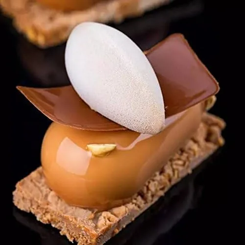 Vista 4 de Moldes de silicona con forma de rodajas de limón, herramientas de decoración de pasteles, utensilios para hornear, mousse de postre francés, molde